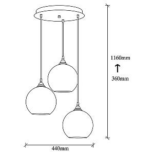 Lustra Trendy Aur 021