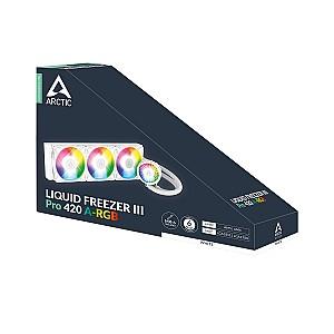 Cooler procesor Arctic Liquid Freezer III Pro 420 A-RGB White