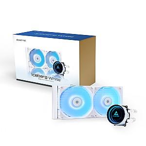 Cooler procesor CHIEFTEC Iceberg White 240 (CLC-240-RGB-W)