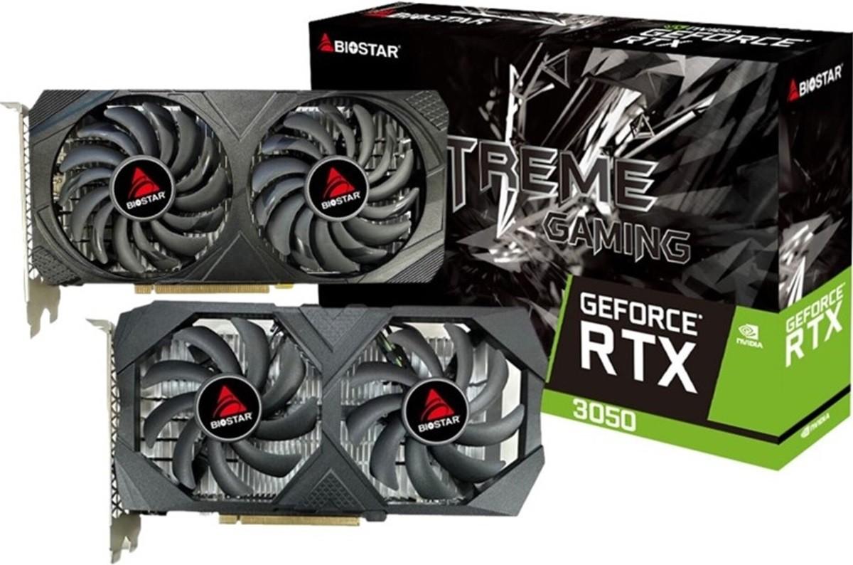 Placa video Biostar GeForce RTX3050