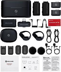 Microfon Hollyland LARK MAX 2 Ultimate Combo