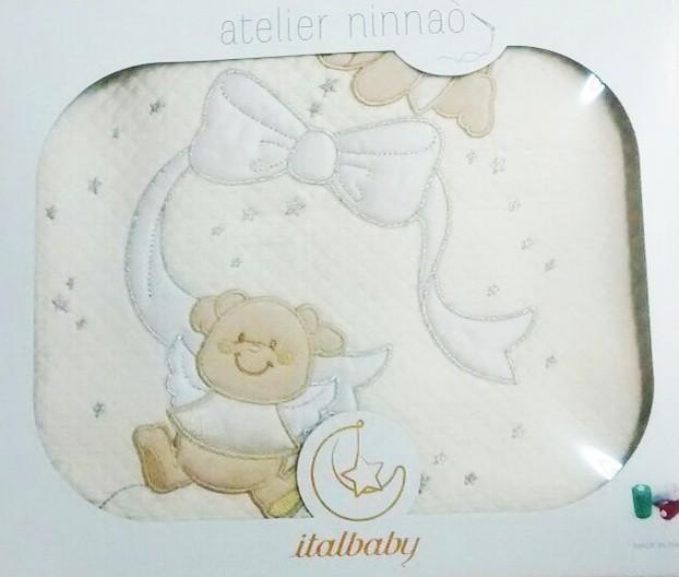 Lenjerie de pat Italbaby Sweet Angels (020.2000- 0081-6) Beige