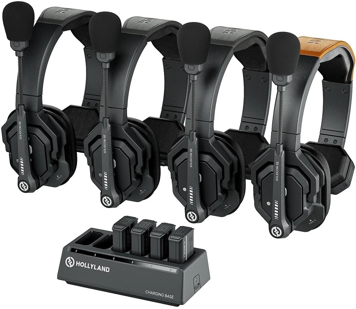 Casti Hollyland Solidcom SE 4S Global Version (Black)