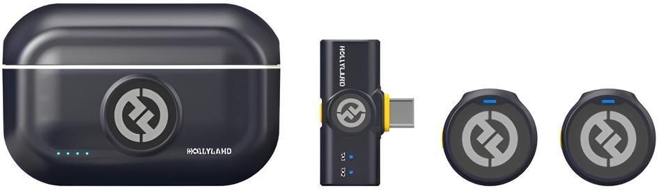 Microfon Hollyland LARK M2 Type-C Plug Duo (Shine Charcoal)