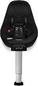 Scaun auto copii Lionelo Moxie Black Carbon și bază Isofix