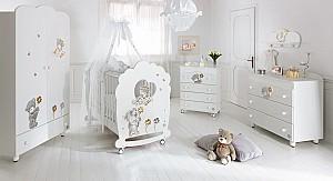 Comoda copii Baby Expert Meravigla White 1BF