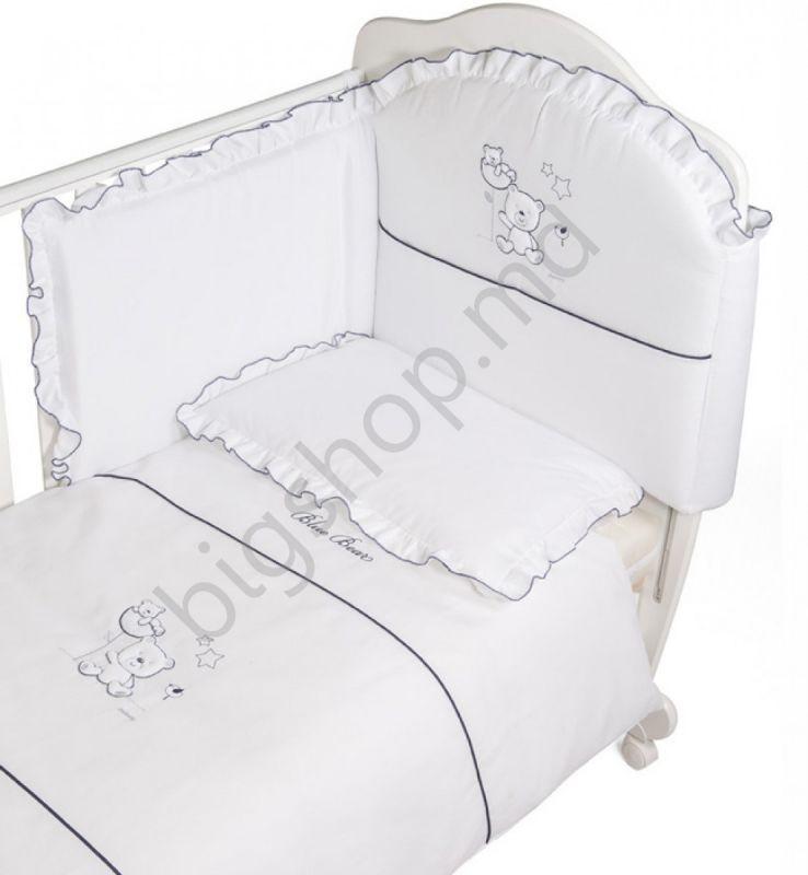 Lenjerie de pat Italbaby Blue Bear