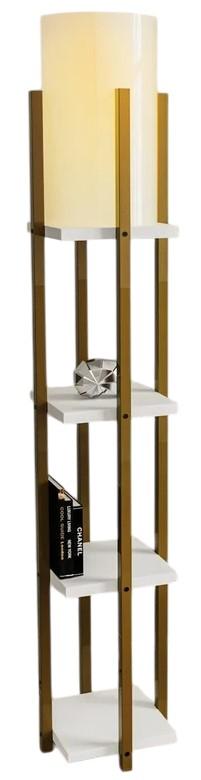 Lampadar Trendy 8119 Auriu/Alb