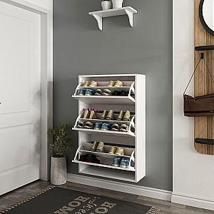 Dulap pentru incaltaminte Trendy Lupa 3 Alb