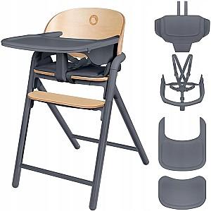 Scaun de masa multifunctional Lionelo Celia Grey Wood