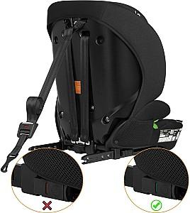 Scaun auto copii Lionelo Levi Fix Black Carbon