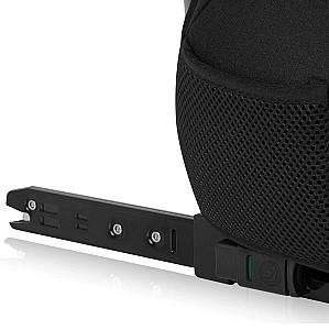 Scaun auto copii Lionelo Levi Fix Black Carbon