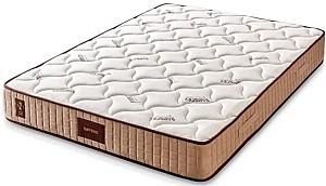 Saltea Trendy Bamboo 200x200 cm Alb / Bej / Maro