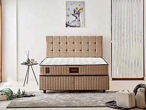 Saltea Trendy Bamboo 150x200 cm Alb / Bej / Maro