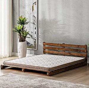 Saltea Trendy Bamboo Ped 80x190 cm Maro Deschis