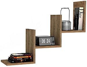 Raft de perete Trendy Ceata Nuc (Maro)