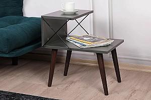 Noptiera Trendy Cruce Antracit (Gri)