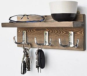 Suport pentru chei Trendy AA031 Nuc (Maro)