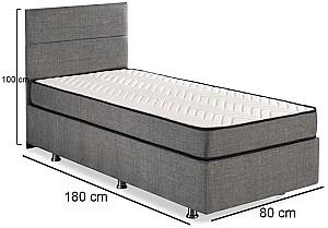 Pat Trendy Silver 80x180 cm Gri