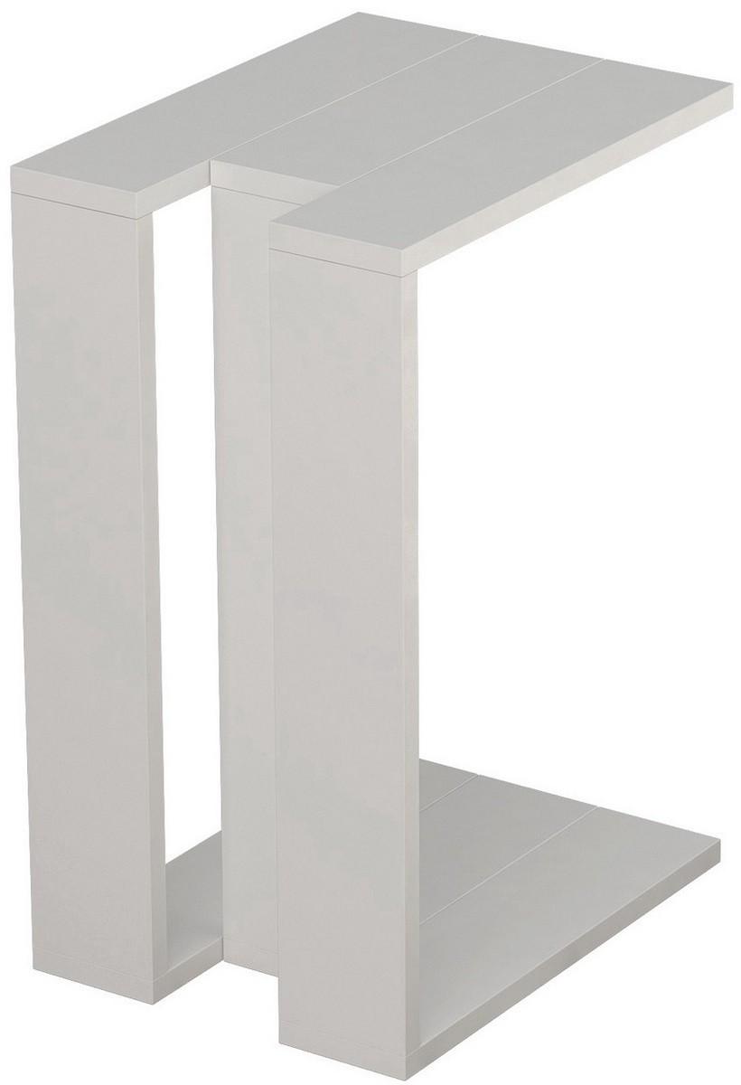 Masuta laterala Trendy Muju Alb