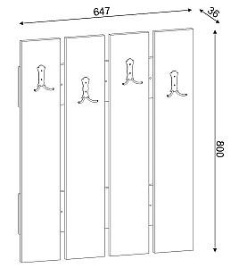 Cuier Trendy Anita Alb