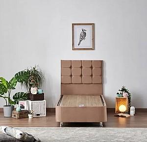 Pat Trendy Latte 90x190 cm Maro Deschis (Cu Saltea)