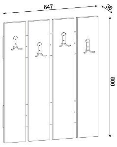 Cuier Trendy Anita Nuc (Maro)