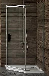 Cabina de dus New Trendy New Komfort Pentagonal 80x80x195 Hinged 8mm K-0803