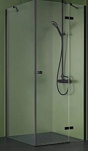 Cabina de dus New Trendy Kalibra Black Rectangular 100x80x195 K-4993 6mm Active Shield