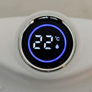 Cada pentru bebelusi Moni Balena Grey