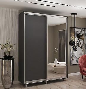 Dulap-cupe My-Style 1.1 x H2.4 m Pal + Oglinda Antracit