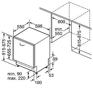 Masina de spalat vase incorporabilă Bosch SMD6ECX12E
