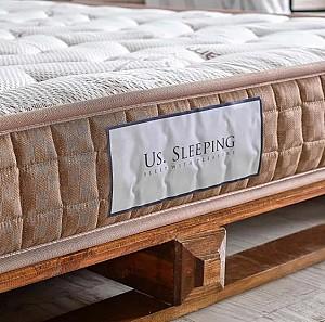 Saltea Trendy Bamboo Sleep 90x200 cm Maro Deschis