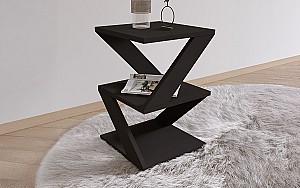 Masuta laterala Trendy Albeni Negru