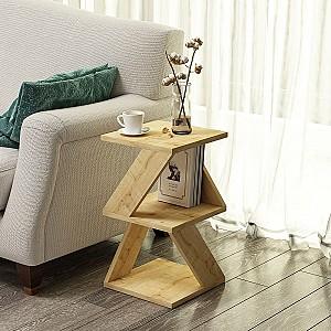 Masuta laterala Trendy Albeni Stejar safir (Bej)