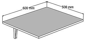 Masa de birou Trendy Nur Alb