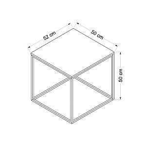 Masuta de cafea, reviste Trendy Basak Antracit (Gri)