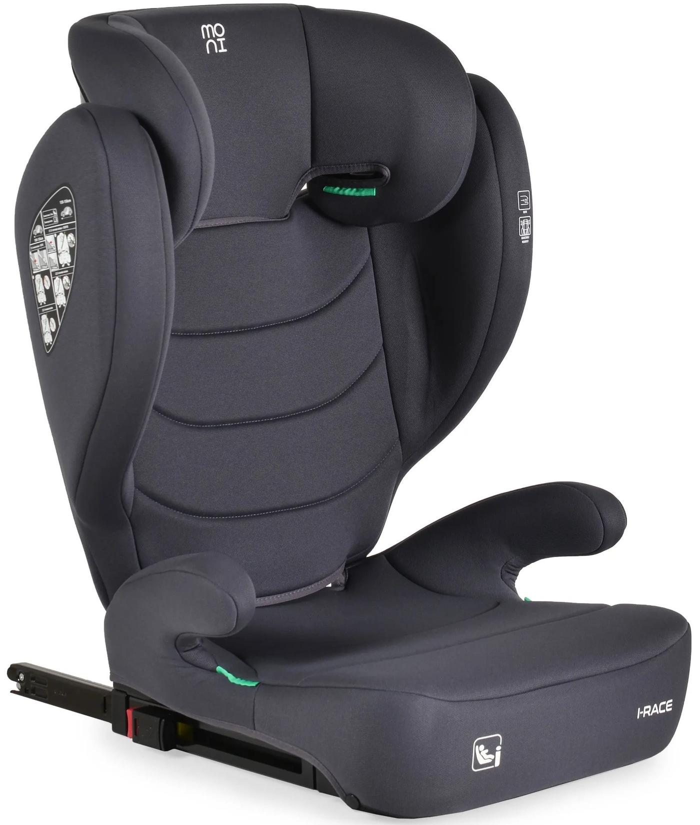 Scaun auto copii Moni i-Race Stone Gray