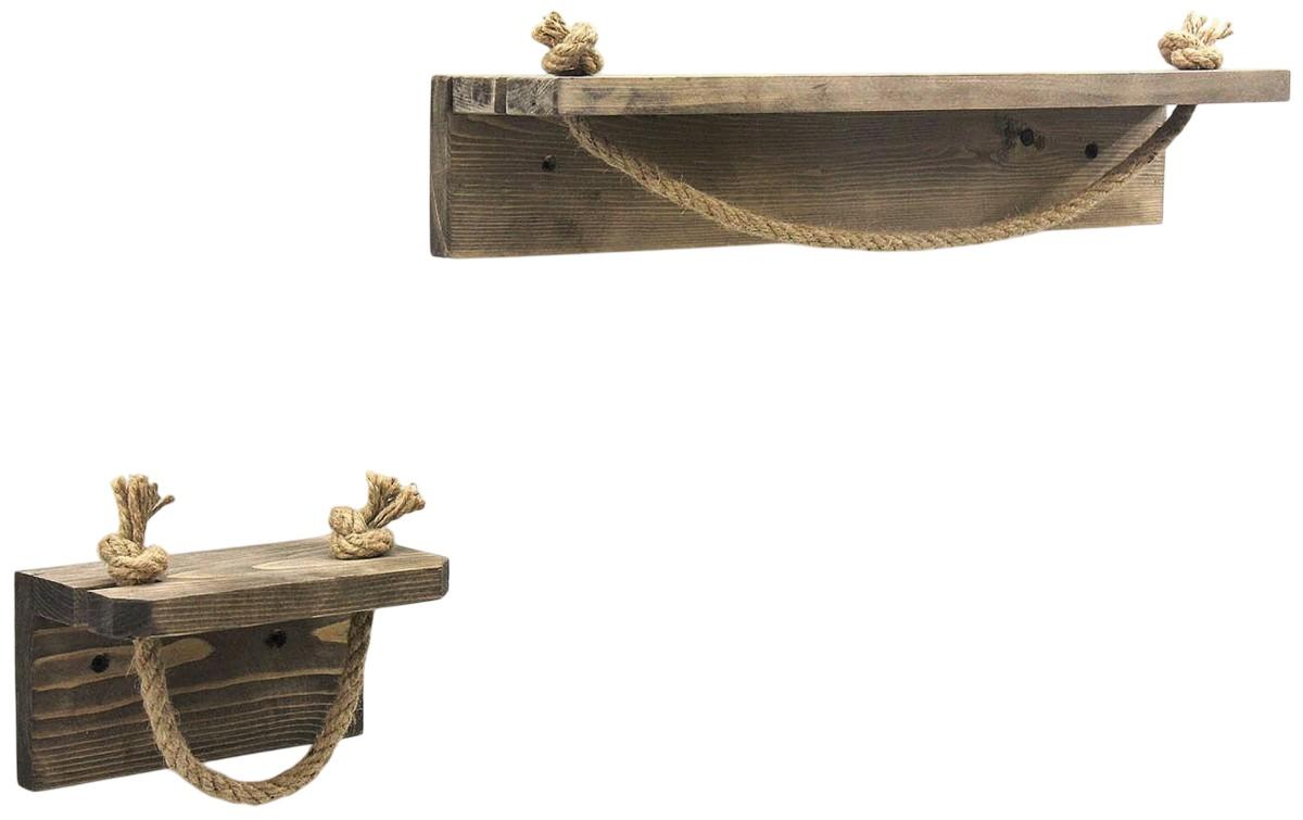 Raft pentru baie Trendy AA131 Nuc (Maro)