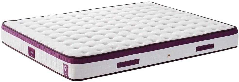 Saltea Trendy Violet 160x200 cm Alb / Violet