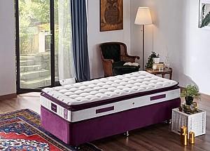 Saltea Trendy Purple 90x190 cm Alb Violet