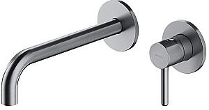 Baterie pentru lavoar Omnires Y Brushed Nickel Y1215HLNI (19-21cm)