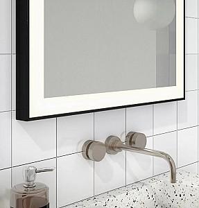 Oglindă Dubiel Vitrum LOGAN Black 75×120 touch switch