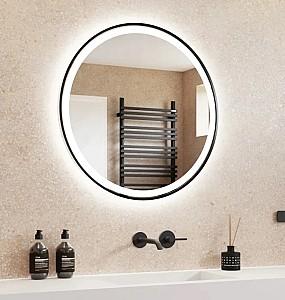 Oglindă Dubiel Vitrum HOLIDAY Black 90 touch switch