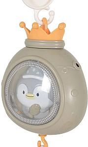 Carusel pentru patuc Moni Penguin Grey