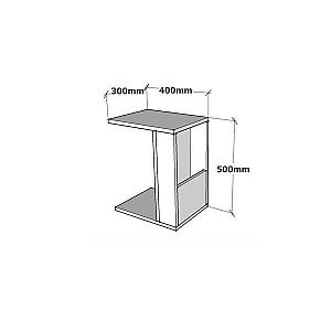 Masuta laterala Trendy Star Alb