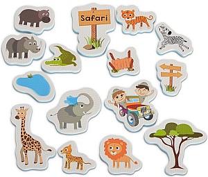 Jucărie pentru apă și baie Moni Puzzle Safari