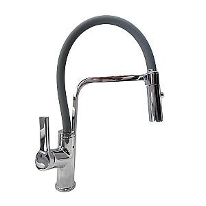 Robinet bucatarie SanDonna ANDRA Gri