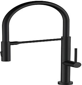 Robinet bucatarie SanDonna SILVIA Total Black