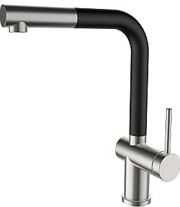 Robinet bucatarie SanDonna RIVA Black/Chrome